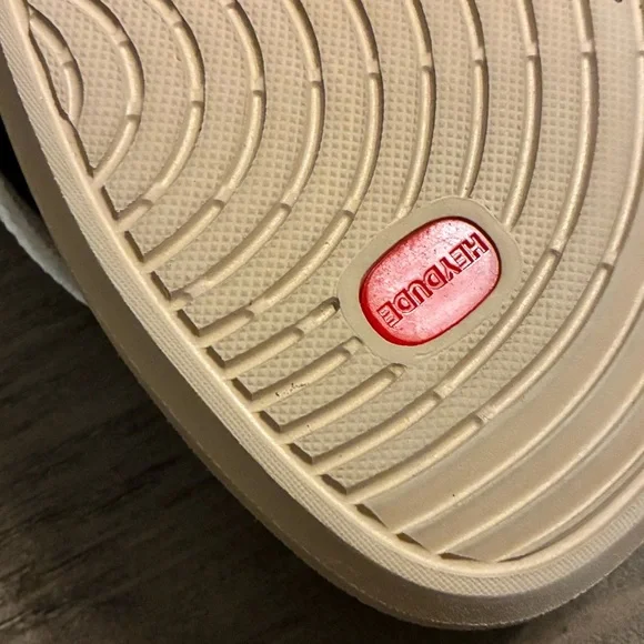 HEYDUDE Meg Flip Sandals Panama White Womens Size 8 Lightweight Comfort - Picture 6 of 7